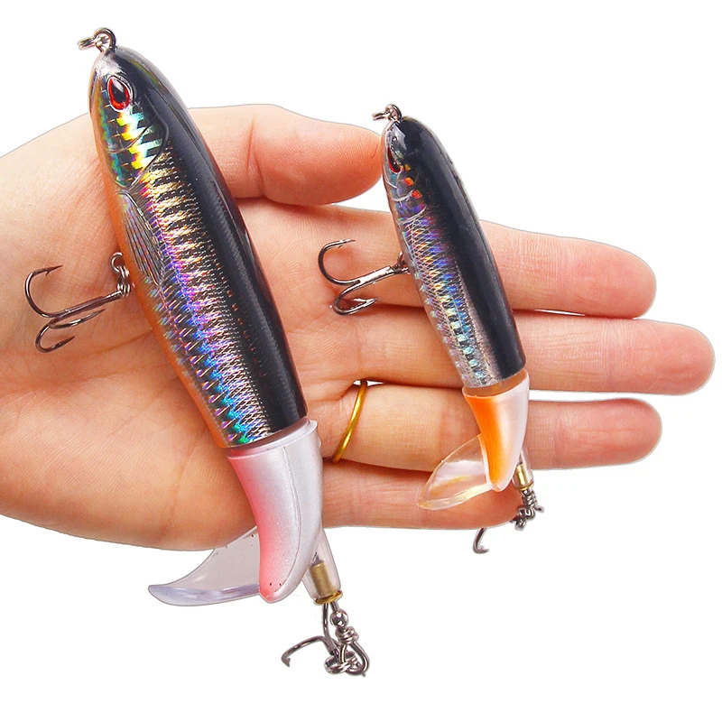 

Fishing Lure Whopper Plopper Popper 13/15/35G Topwater Lure SwimBait Isca Artificial Hard Fish Lures Bait Rotating Spinner Tail