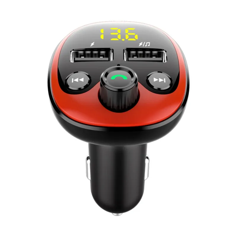 Профессиональный fm-передатчик модулятор Bluetooth Handsfree автомобильный комплект MP3 аудио плеер с быстрой зарядкой 3.1A двойной USB Автомобильное зарядное устройство