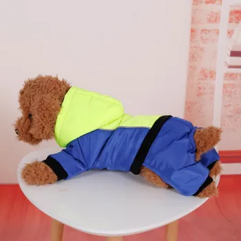 

Winter Dog Clothes Super Warm Jacket Thick Down Jacket Four-Legged Clothing Jumpsuit Waterproof Small Dog