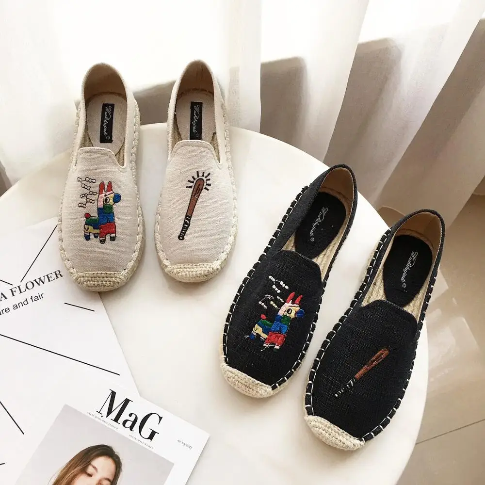

Slip On Shoes For Women Loafers Woman Shallow Mouth Round Toe Flats Casual Female Sneakers Slip-on New Nurse Dress Summer