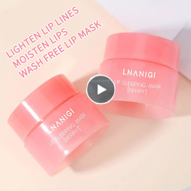 Moisturizing Lip Balm Mask Care Cherry Essence Extract Liquid Lip Hydrating Nutrition Repair