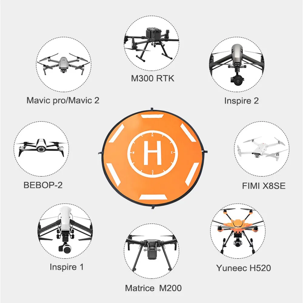 110 см быстро складывающийся посадочный коврик водонепроницаемый парковочный