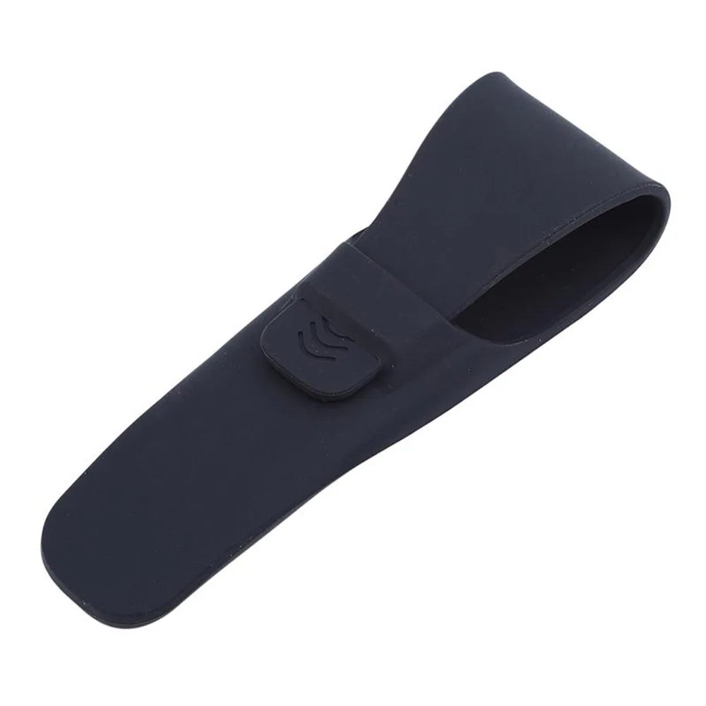 1 шт. Портативный Силиконовый черный мужской ручной серии бритвенный защитный чехол с ручкой силиконовый чехол