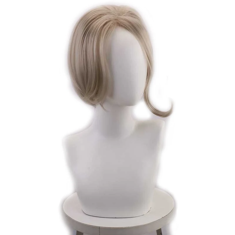 

Anime Dangan Ronpa V3 Tojo Kirumi Brown Short Heat Resistant Synthetic Hair Danganronpa Kirumi Tojo Costume Cosplay Wigs