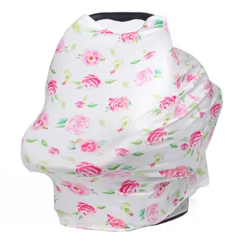 

Multi-function Breastfeeding Towel Newborn Infants Care Towel Wrap Printing Car Sunshade Baby Stroller Cover