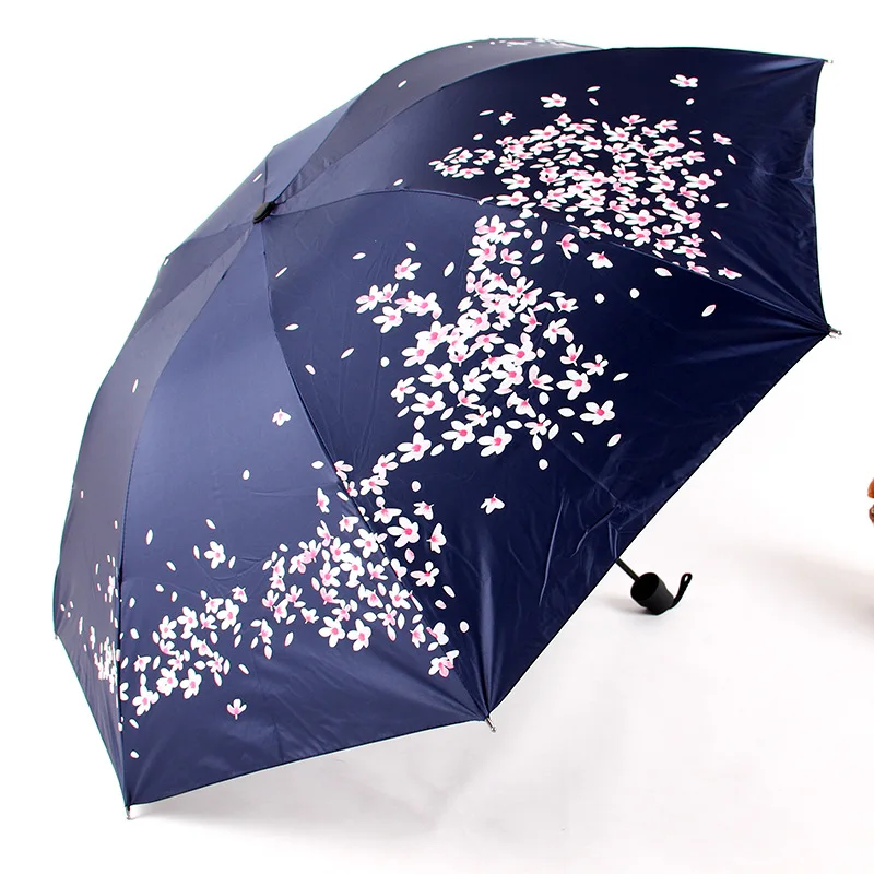 

Aurora Factory Mixed Wholesale Customizable Do Xb-0611 Romantic Cherry Blossom UV-Protection Parasol All-Weather Umbrella