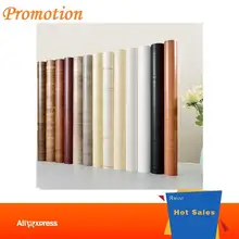 DIY самоклеящиеся обои Водонепроницаемый виниловые обои древесины Кухня для гардероба, кабинета, мебели обновления двери наклейки на стену