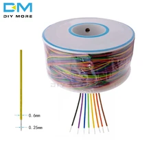 280 м 30AWG OK провод 8 цветов PCB пайки fly line 0,55 мм макетная плата Перемычка цветной изоляционный кабель