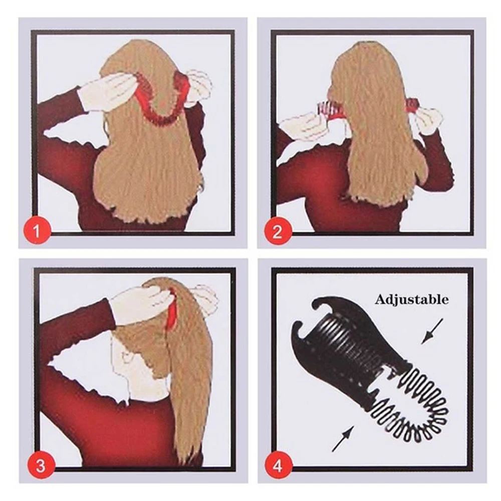 1PC-Woman-Elastics-Hair-Braider-Banana-Clip-Scorpion-Type-Hair-Holding-Tool-Ponytail-Rubber-Bands-Hair (4)