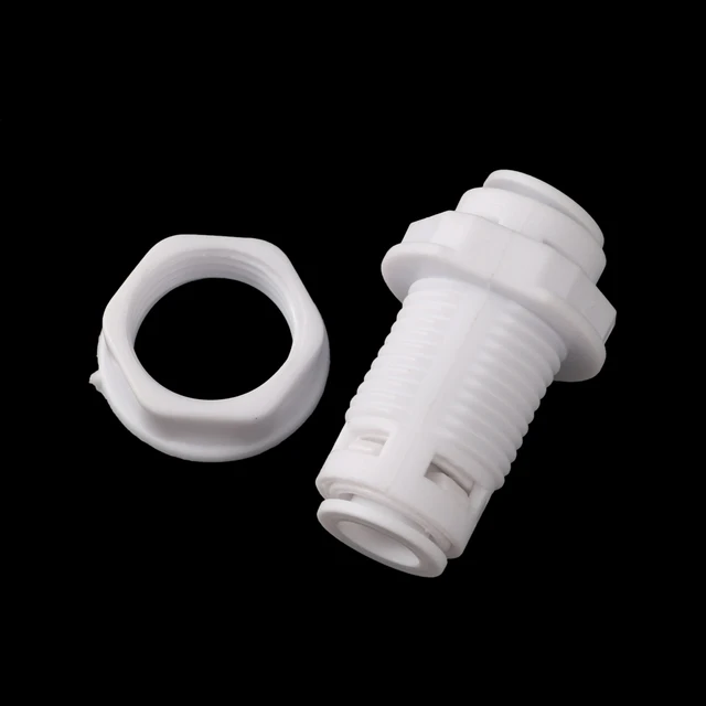 Kerti Öntözés 1/4 Hüvelykes Gyors, Egyenes, Egyenes Csőcsatlakozó Fordított Ozmózis Vízszerelvények Cső Lemez-Piszkáló 2 Db - Image 4