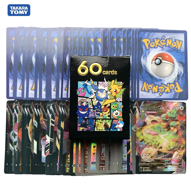 

Pokemones Cards New Board Game Cards V Vmax Tag team GX EX Collection trading For Funs Gift Children English version Toy