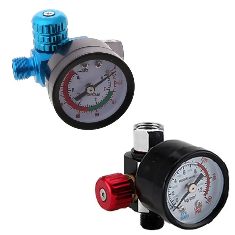 

Pneumatic Airbrush Air Pressure Gauge 0-140 PSI Oil Water Trap Filter Separator MOLC