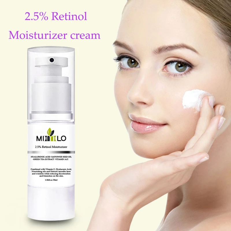 skin care retinol moisturizing and nourishing cream
