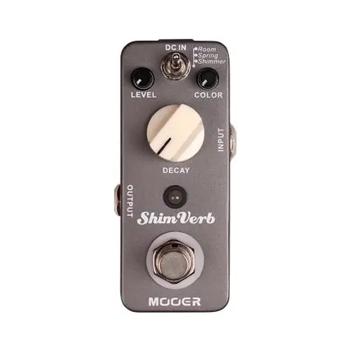

MOOER MRV1 Shimverb Digital Reverb Guitar Effects Pedal With 3 Reverb Modes For Electric Music Instruments Guitar Accessories