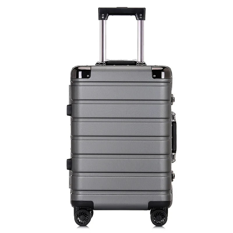 1PCS 2" 24" дюймов, Высококачественная алюминиевая рама+ Корпус из поликарбоната, чехол для чемодана для путешествий, универсальная сумка для путешествий на колесах, чехол на колесиках - Цвет: 1PCS