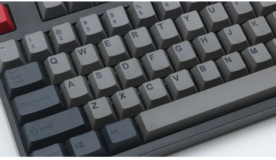 JKDK черный серый смешанный Dolch толстый pbt 108 87 Keycap Вишневый профиль сублимированный для переключатели cherry MX колпачок клавиши клавиатуры