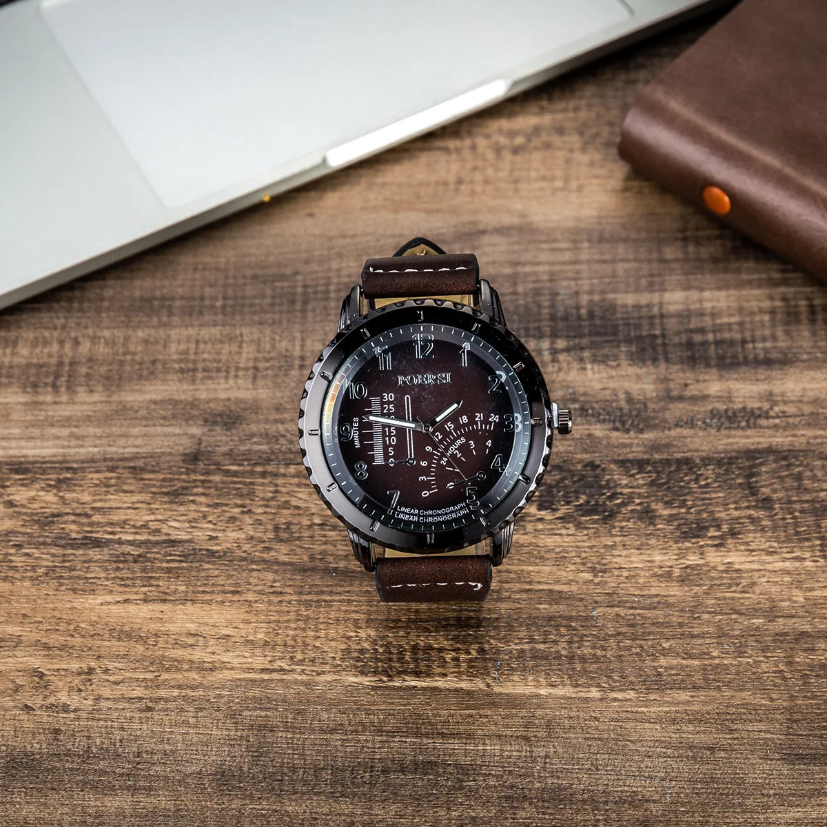 

Men Gift Set Exquisite Packaging Watch + Glasses Leather Belt Wallet Creative Fashion Simple Packaged Combination