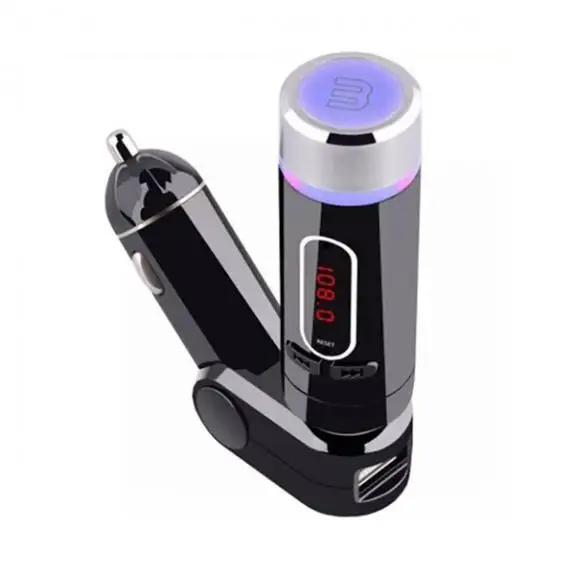Съемный универсальный автомобильный Bluetooth стерео MP3-плеер fm-радио передатчик с SD автомобильным слотом и USB выходом