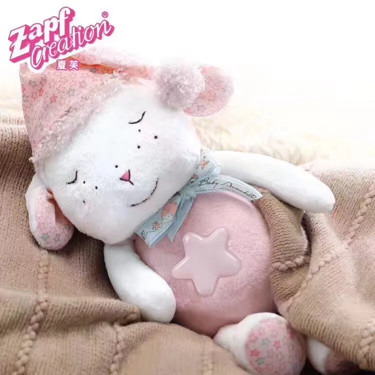 

Zapf Schaaf Anna Sound And Light Pacify Small Sheep Newborn Infant Baby Toy Antenatal Training Doll Plush Toys