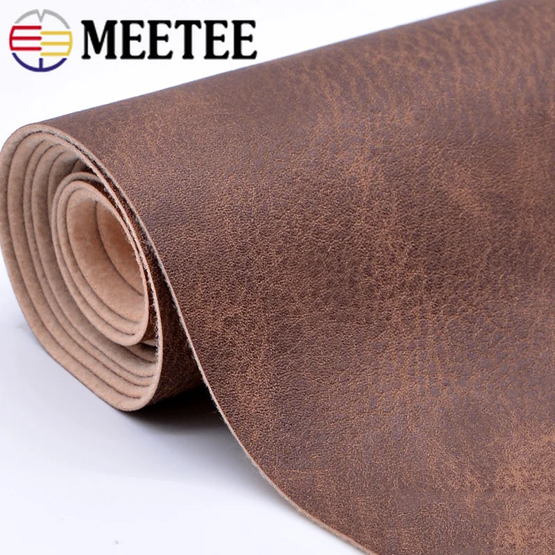 Meetee 50х68см искусственная Синтетическая кожа ткань для шитья DIY сумка обувь
