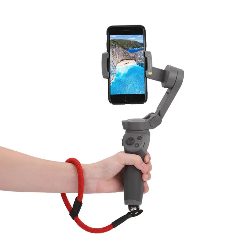 Нейлоновый провод шнурок-Браслет ремешок с 1/4 винтом для DJI OSMO Mobile 3/Zhiyun/Feiyu Kit