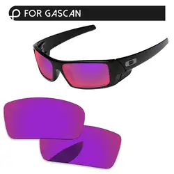 Фиолетовый красный зеркало Поляризованные замены линзы для Gascan, солнцезащитные очки Frame 100% UVA и UVB Защита