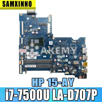 

914598-601 914598-501 914598-001 LA-D707P For HP Notebook 15-AY 15-AC series Laptop Motherboard with i7-7500U CPU