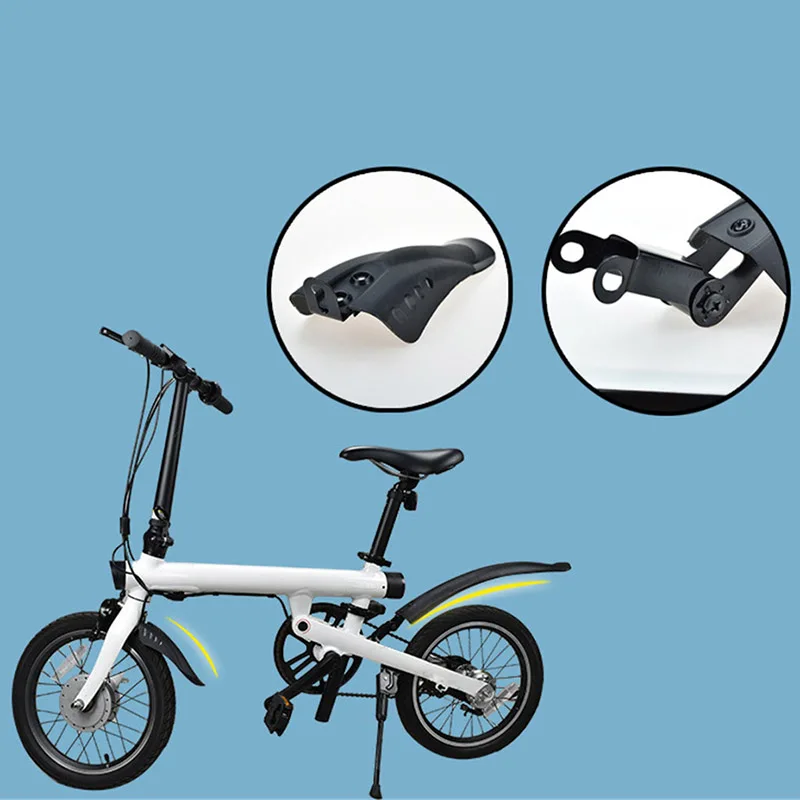 Велосипедная шина, брызговик спереди и сзади, полка для Xiaomi Qicycle EF1, аксессуары для электрического велосипеда