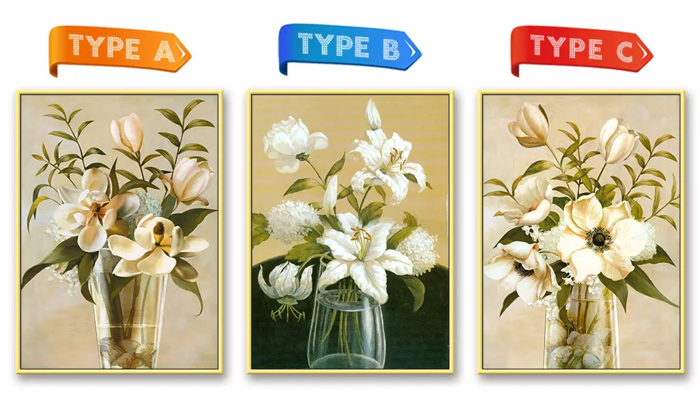 NCKF288-现代花卉ABC款