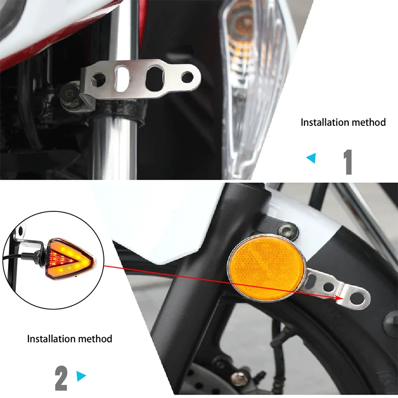 DERI Многофункциональный Монтажный кронштейн фиксированный кронштейн для мотоциклетной фары зеркало заднего вида прожектор сигнал поворота
