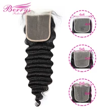 Berrys, модные, свободные, волнистые, прозрачные, 4x4& 5x5& 6x6, на шнуровке, закрытые, Pr, с эпликатами, необработанные человеческие волосы для наращивания