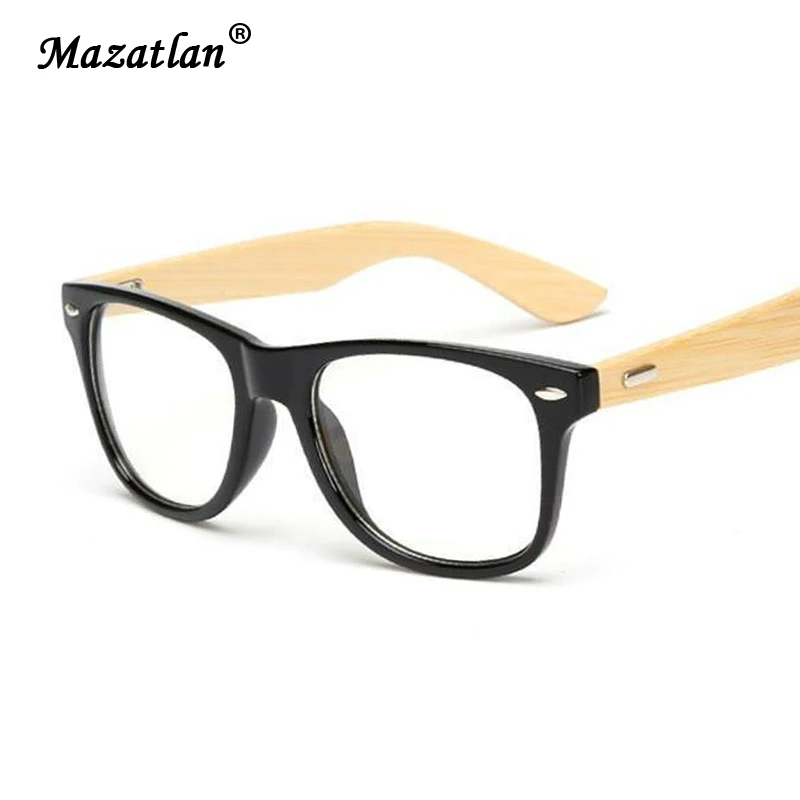 

Bamboo Glasses Frame Wooden Men Women Brand Vintage Bamboo Legs Full-rim Glasses Glasses Frame Male Female Brand Designer
