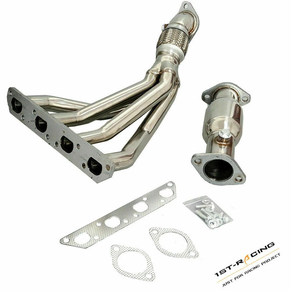 Stainless Steel Exhaust Header Test Pipe For 02 06 Mini Cooper R53 Base 1 6l Cooper S Exhaust Manifolds Aliexpress