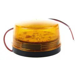 NEW-12V маячок охранной сигнализации Сигнал Предупреждение синий/красный мигающий светодиодный свет оранжевый
