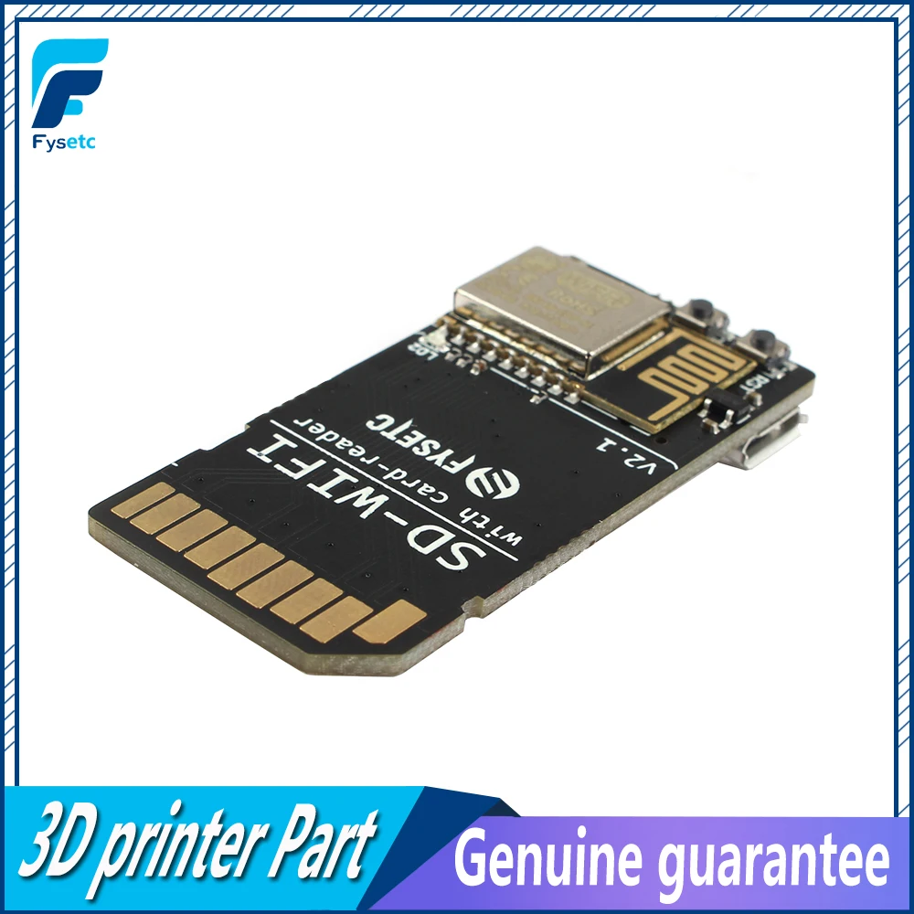 Fysetc-módulo Sd-wifi Card-reader Transmissão Usb para Chip Serial Run Esp Web Wireless Onboard Fit para s6 f6 Turbo - Imagem 3