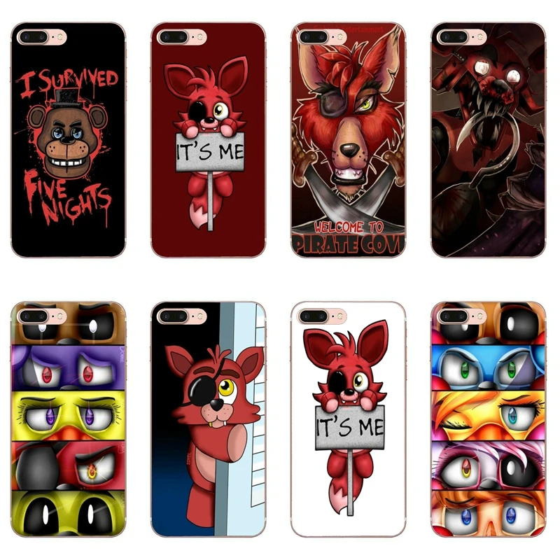 Fnaf Plush Foxy phone case For Samsung Galaxy M30 A70 A60 A50 A40 A30 A10 A9s A8 A6s J8 J4 J6 ...