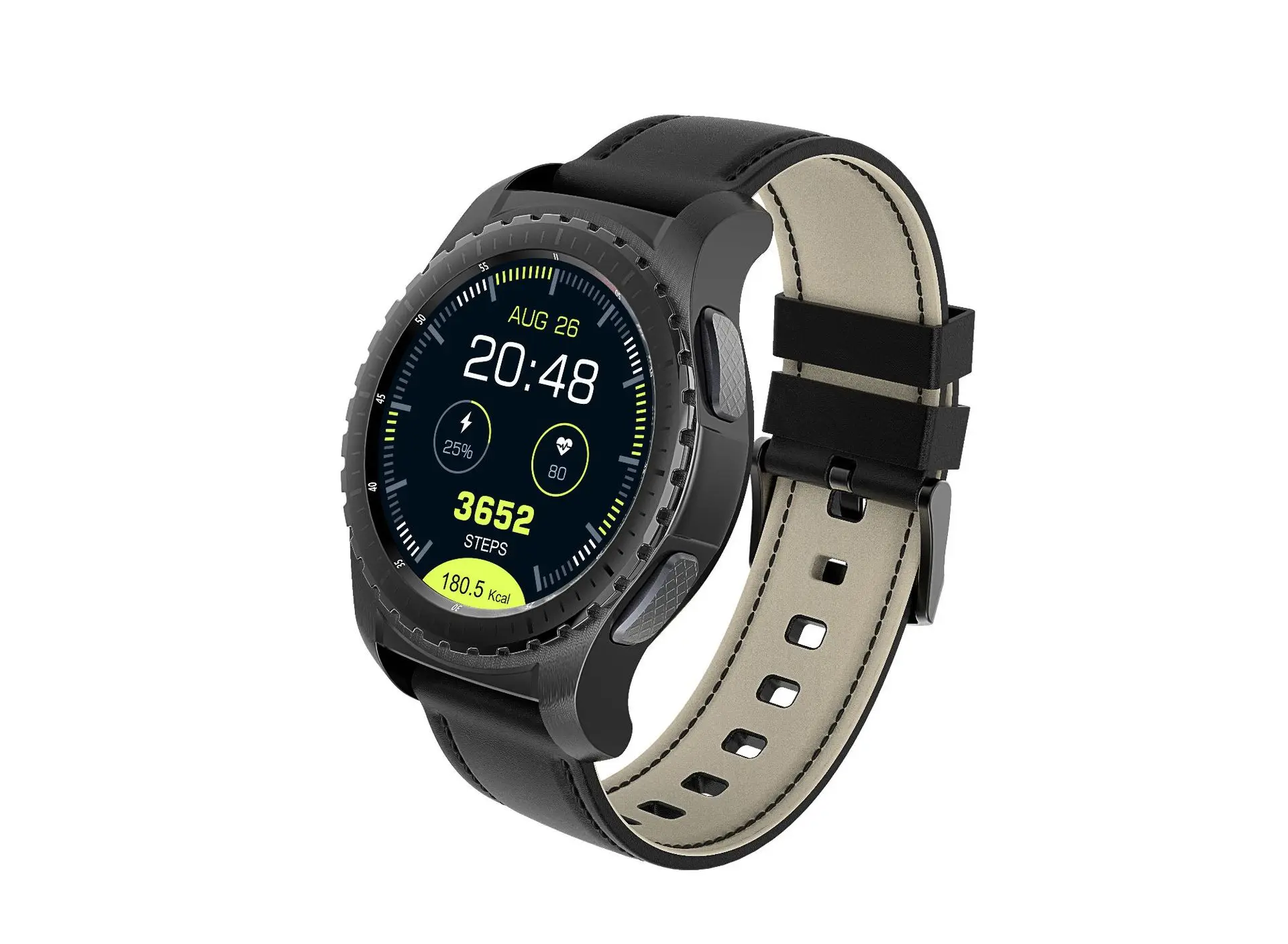 

KW28 Smart Watch Bluetooth round Screen Watch Amazon AliExpress Cross Border Android Smart System