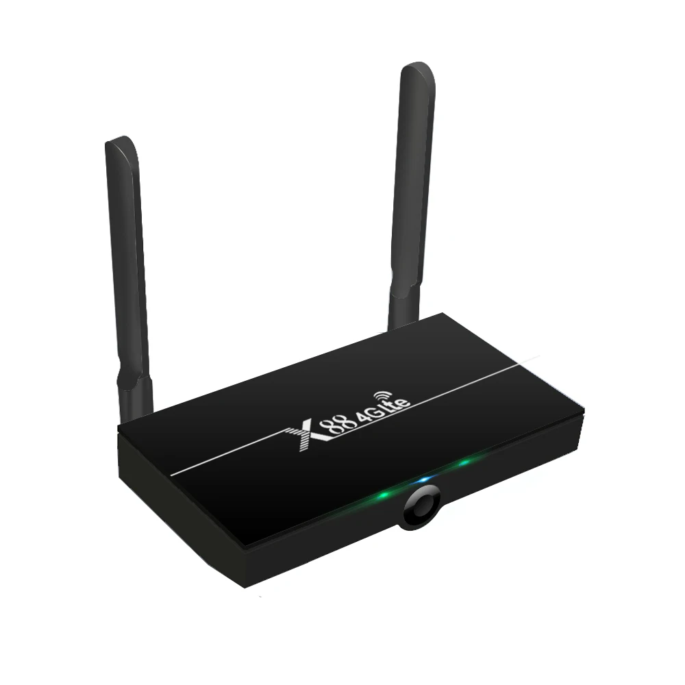 Newest X88 4G Lte Smart TV Box Android 7.1 Support 4G Nano SIM CARD 2GB+16GB Rockchip RK3328 Dual Wifi 4K Media Player USB3.0