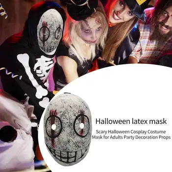 

1PCS Scary Halloween Cosplay Costume Mask For Adults Party Decoration Props Mischief For Halloween Decoration Mask