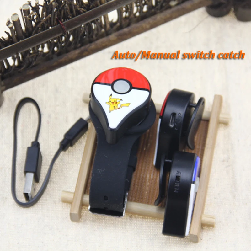

Newest Auto Catch Bluetooth Bracelet For Pokemon GO Plus with Rechargeable battery inside