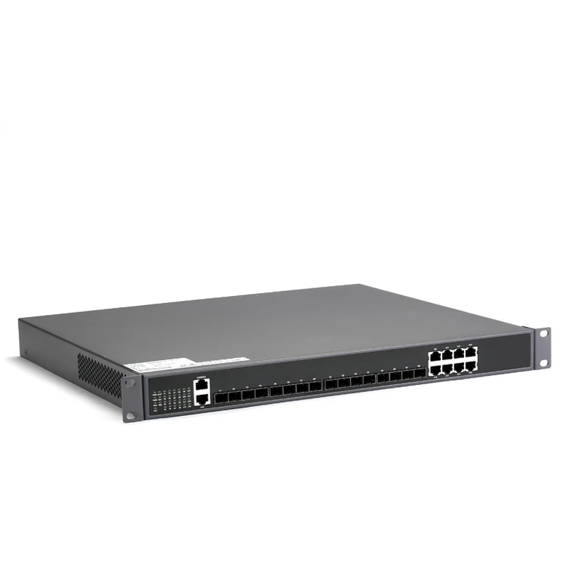 8 GPON порт GPON OLT с максимальным соотношением 1:128 8 PON 1000BASE-C+/C++ GPON(2,5G)+ 10GUPLINK 8 GPON порт GPON OLT для FTTH