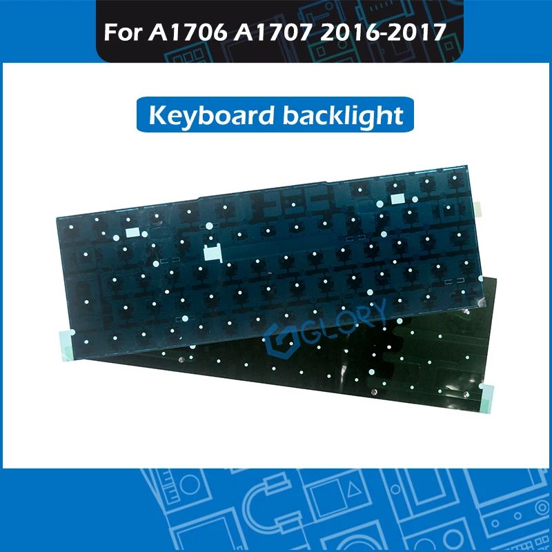 New A1706 A1707 Keyboard Backlight Black Cover Foil Paper Shield Backlit For font b Macbook b