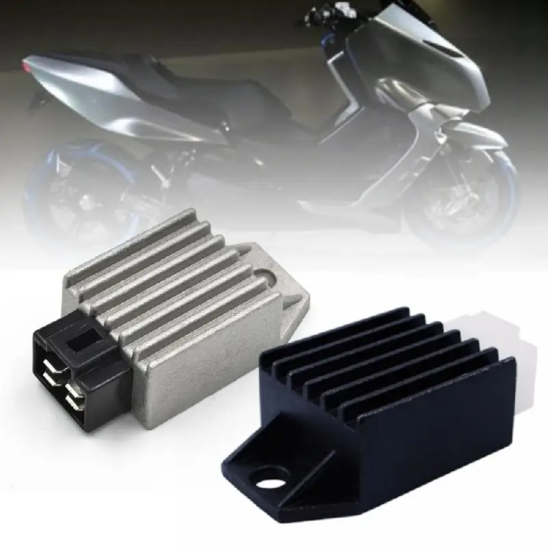 

12V Motorcycle Voltage Regulator Rectifier For 50cc-125cc GY6 50cc 125cc 150cc Scooter Moped Go Kart ATV