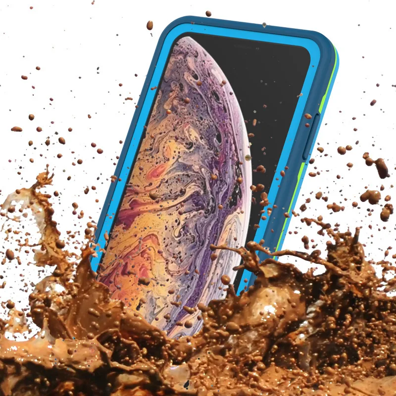 Горячая применимый iPhone MAX водонепроницаемый чехол для телефона 360 градусов водонепроницаемый ударопрочный 6,5 дюймов чехол для телефона