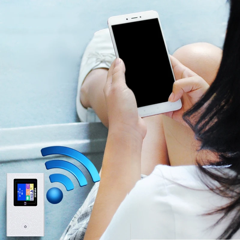 Портативный 4G Wifi роутер 4G Lte Wifi беспроводной роутер 6800MAh аккумулятор банк питания точка доступа разблокированный автомобильный мобильный с слотом для sim-карты