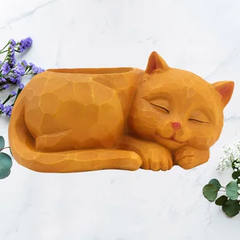 

1 Pc Creative Portable Flower Pot Resin Planter Pots Flower Container for Bedroom