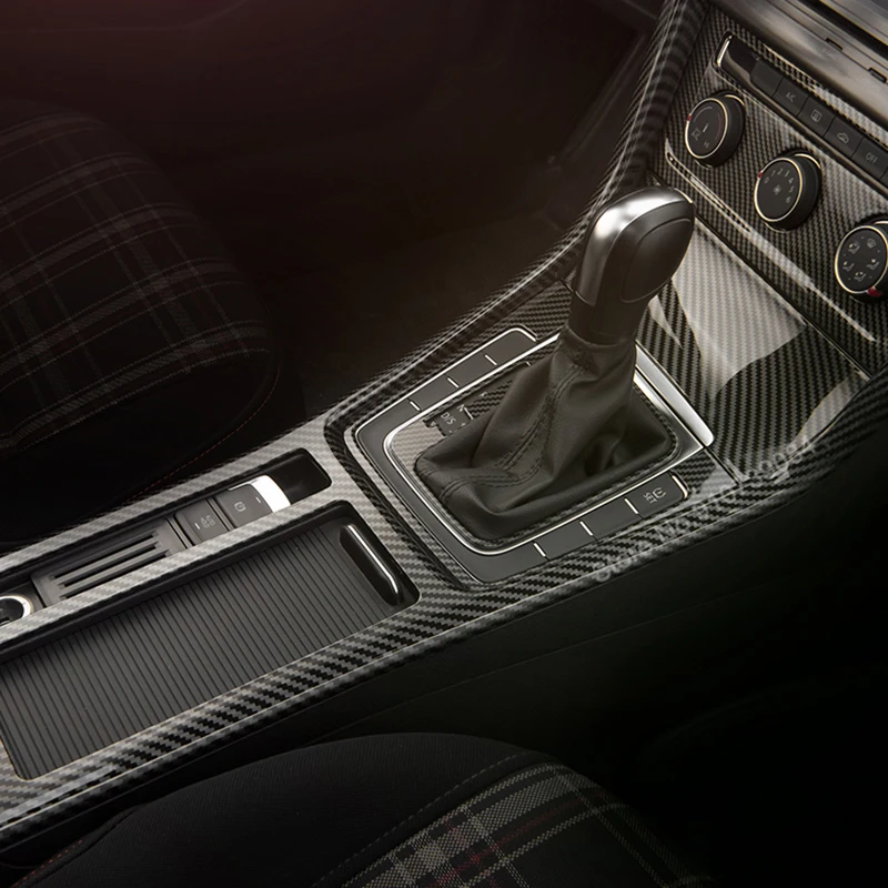 Auto Innenleisten Dashboard Center Control Panel Abdeckung Trim für VW Golf  7 7,5 MK7 LHD Zubehör 2015 2016 2017 2018 2019 - AliExpress