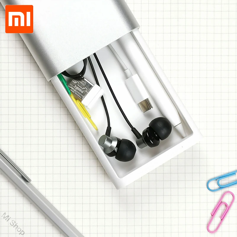 Xiaomi Mijia Miiiw Карандаш Чехол для школы и Карандаш Чехол s школьные принадлежности ручка коробка Алюминий сплава ABS+ PC бленда для объектива для Apple Pencil 2