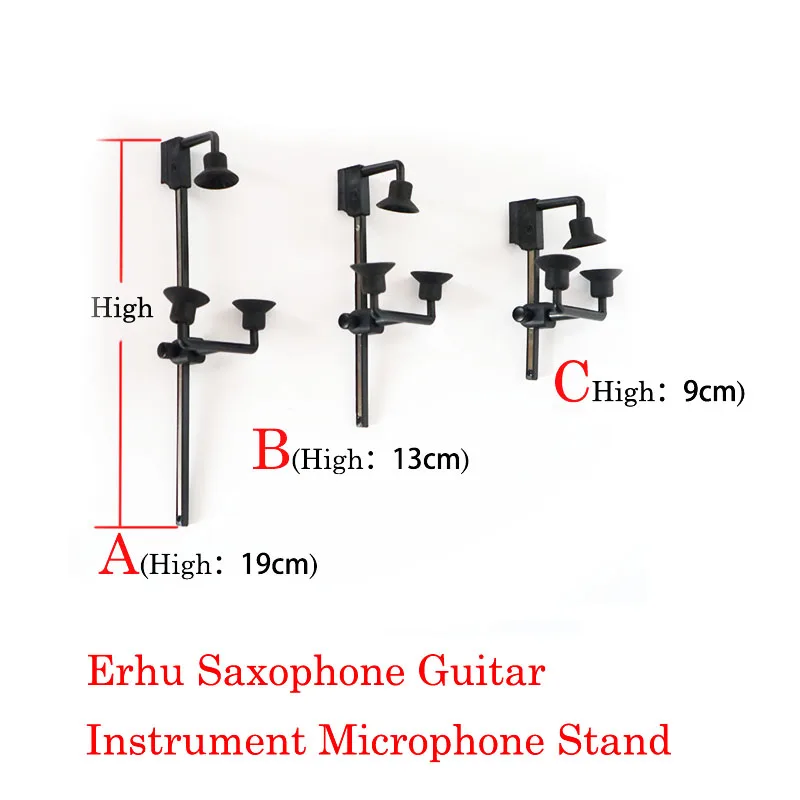 Saxophone Violin Trumpet Instrument Big Musical Condenser Microphone 4Pin Connector For Audio Technica Wireless System