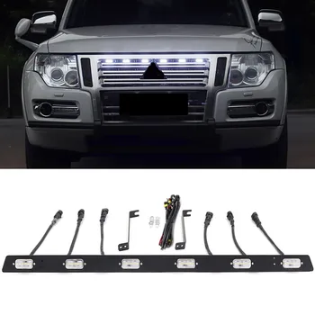 Midden Rooster Decoratieve Verlichting Voor Mitsubishi Pajero V97 V93 V87 V73 Led Verlichting